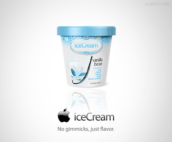 icecream - 5 produits Apple qui n'existeront (sûrement) jamais