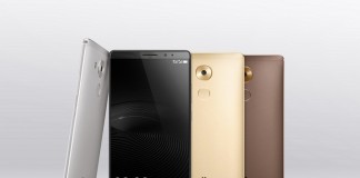 Huawei Mate 8 coloris fond gris