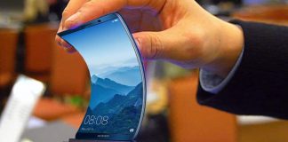 Smartphone Huawei pliable
