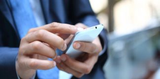 Smartphone utilisateur