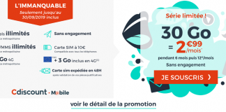 forfait Cdiscount Mobile